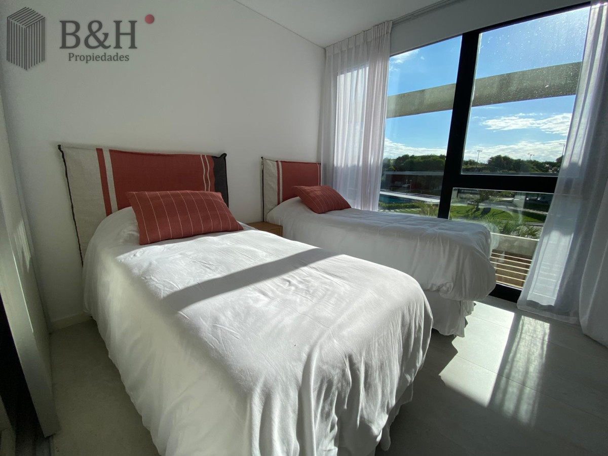 Apartamento ID.2595 - Espectacular apartamento en Aldeana Manantiales frente al mar de 3 dormitorios 