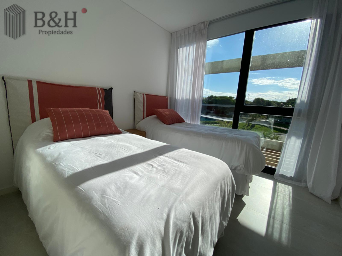 Apartamento ID.2595 - Espectacular apartamento en Aldeana Manantiales frente al mar de 3 dormitorios 