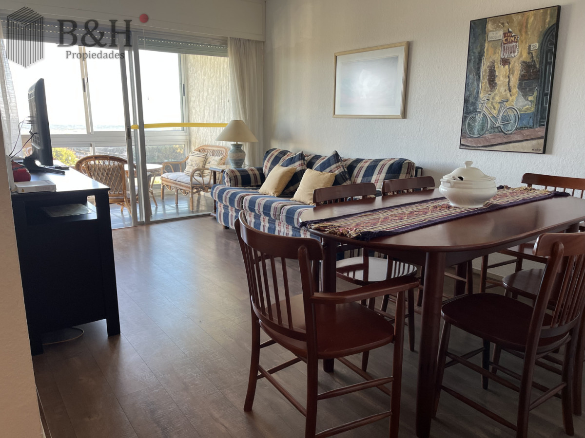 Apartamento ID.7278 - Apartamento en Primera Línea de la Playa Mansa en Alquiler Anual e Invernal con Cochera
