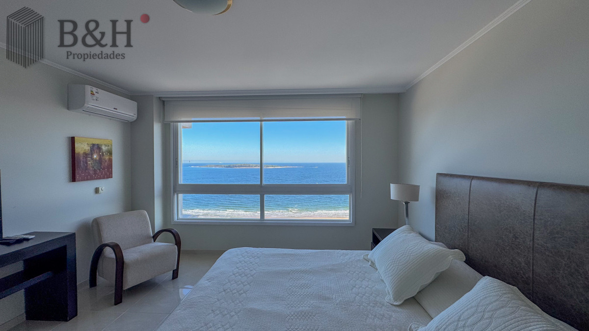 Apartamento ID.4809 - Apartamento de 3 dormitorios a la venta y en alquiler anual - Punta del Este 