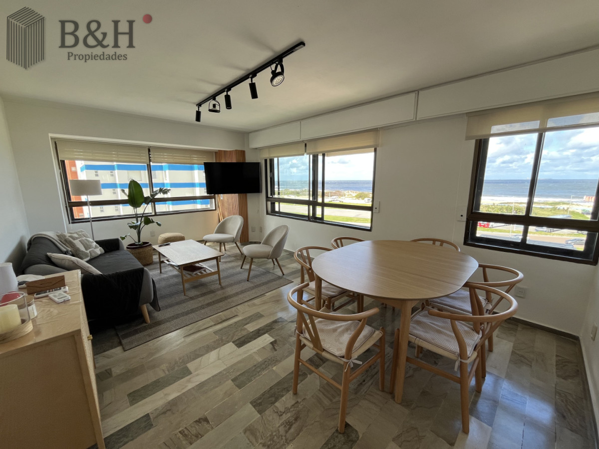 Apartamento ID.6114 - Alquiler Apartamento 2 Dormitorios La Pastora Punta del Este Vista al Mar