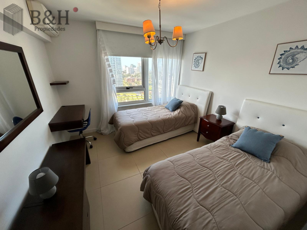 Apartamento ID.8037 - Temporada Apartamento 2 dormitorios Playa Mansa Punta del Este