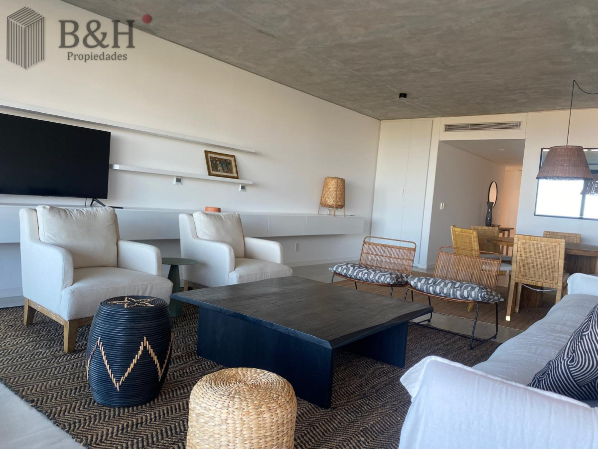 Apartamento ID.2595 - Espectacular apartamento en Aldeana Manantiales frente al mar de 3 dormitorios 