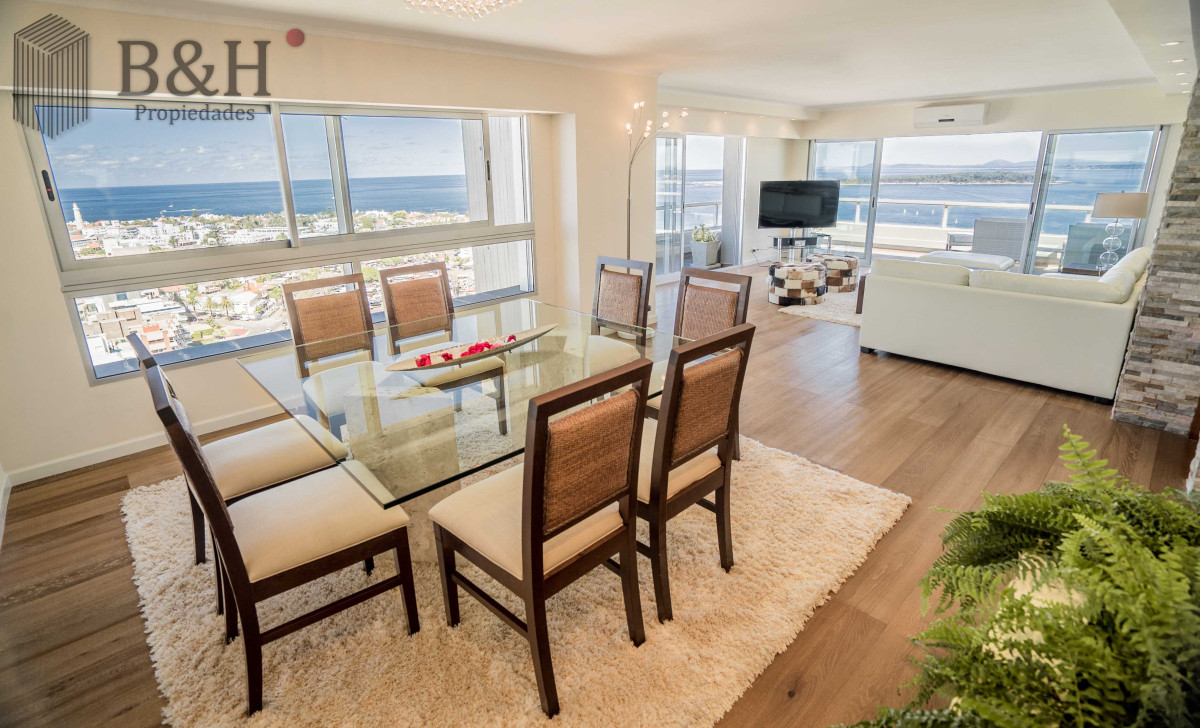 Apartamento ID.5373 - Excelente Penthouse en venta punta del este 