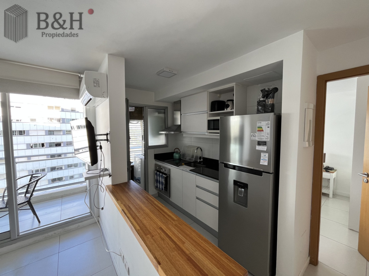 Apartamento ID.6946 - Alquiler invernal Apartamento de 1 Dormitorio en Punta del Este - Edificio con Amenities