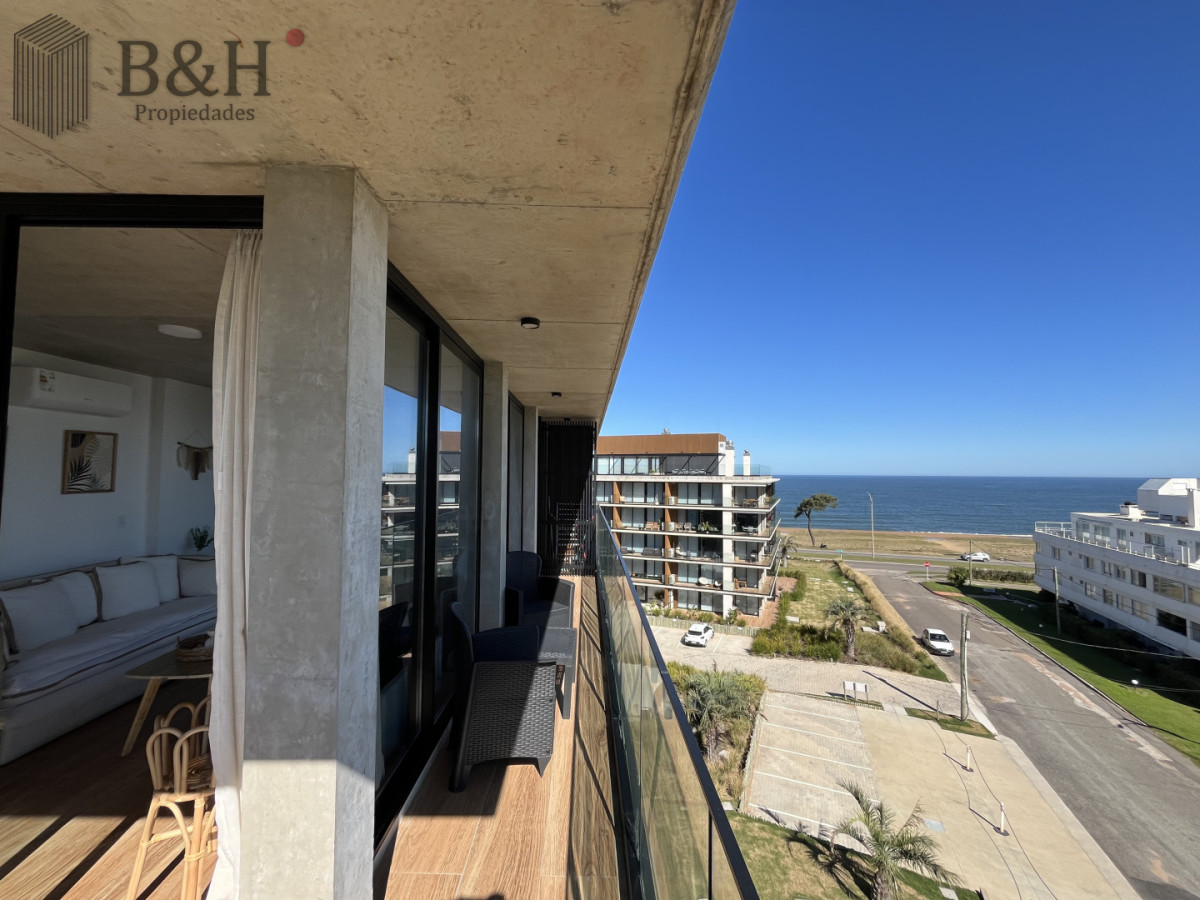 Apartamento ID.7119 - Apartamento de 2 dormitorios con vista al Mar en alquiler - Playa Mansa