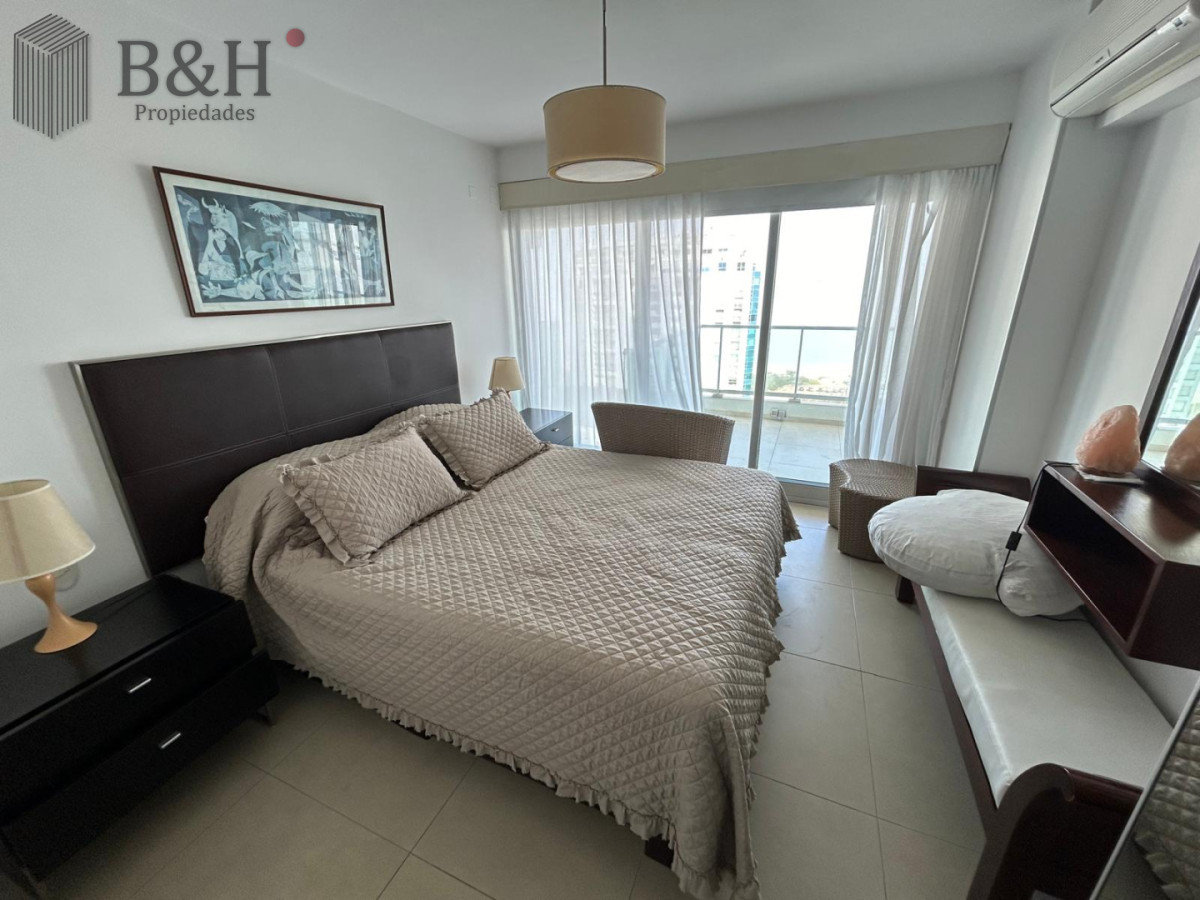 Apartamento ID.8037 - Temporada Apartamento 2 dormitorios Playa Mansa Punta del Este