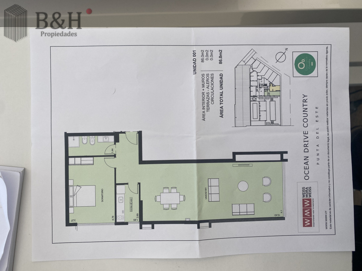 Apartamento ID.3637 - Amplio apartamento en ocean drive country