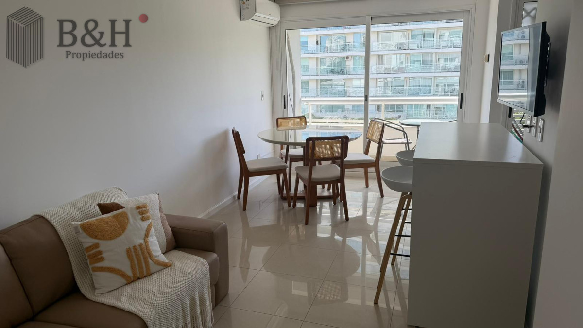 Apartamento ID.6517 - Apartamento de 1 dormitorio en alquiler, Punta del Este