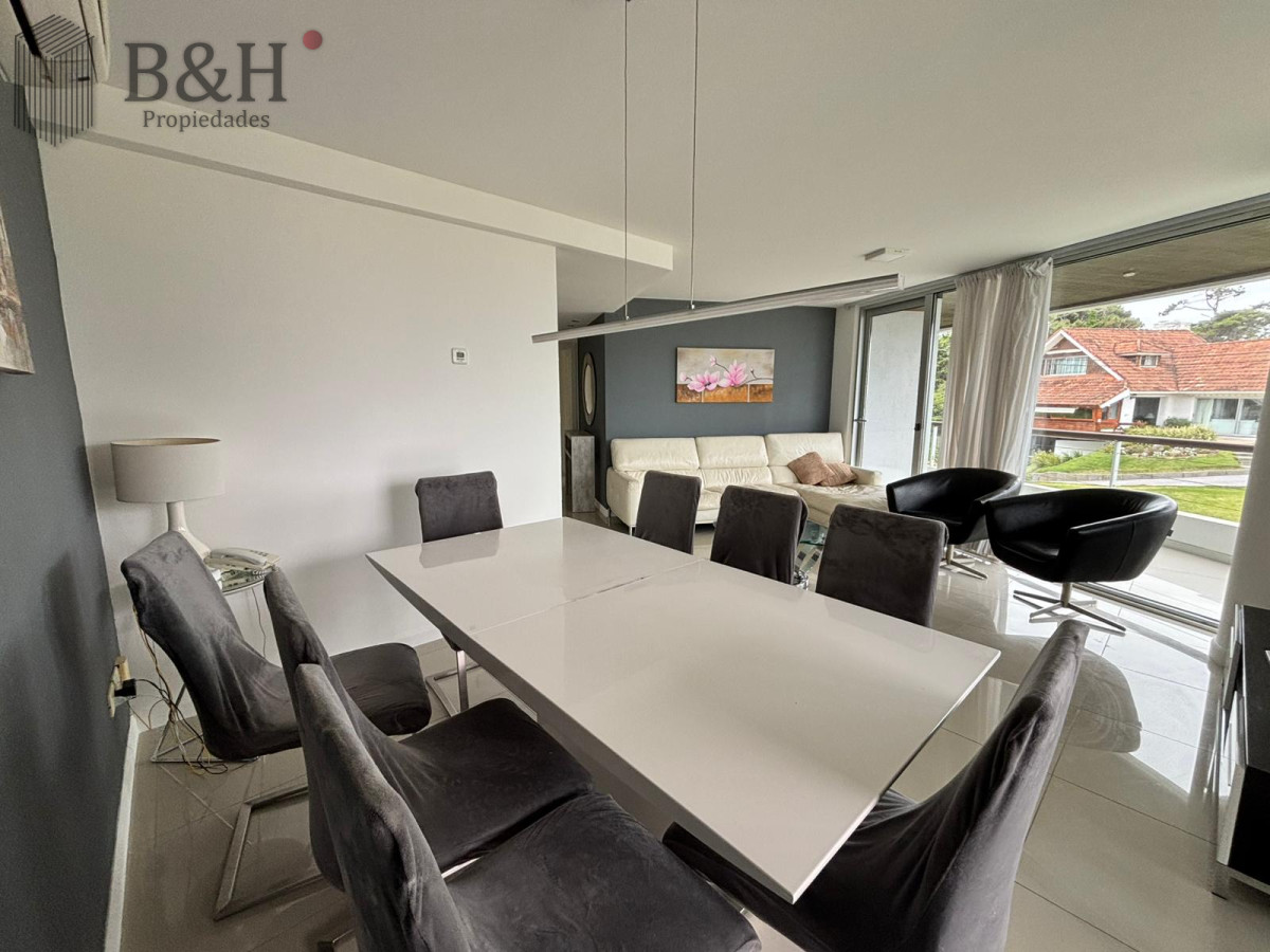 Apartamento ID.6163 - Apartamento de 3 dormitorios, primera linea Punta del Este