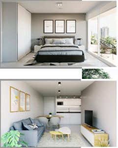 Apartamento 3 dormitorios en view II 