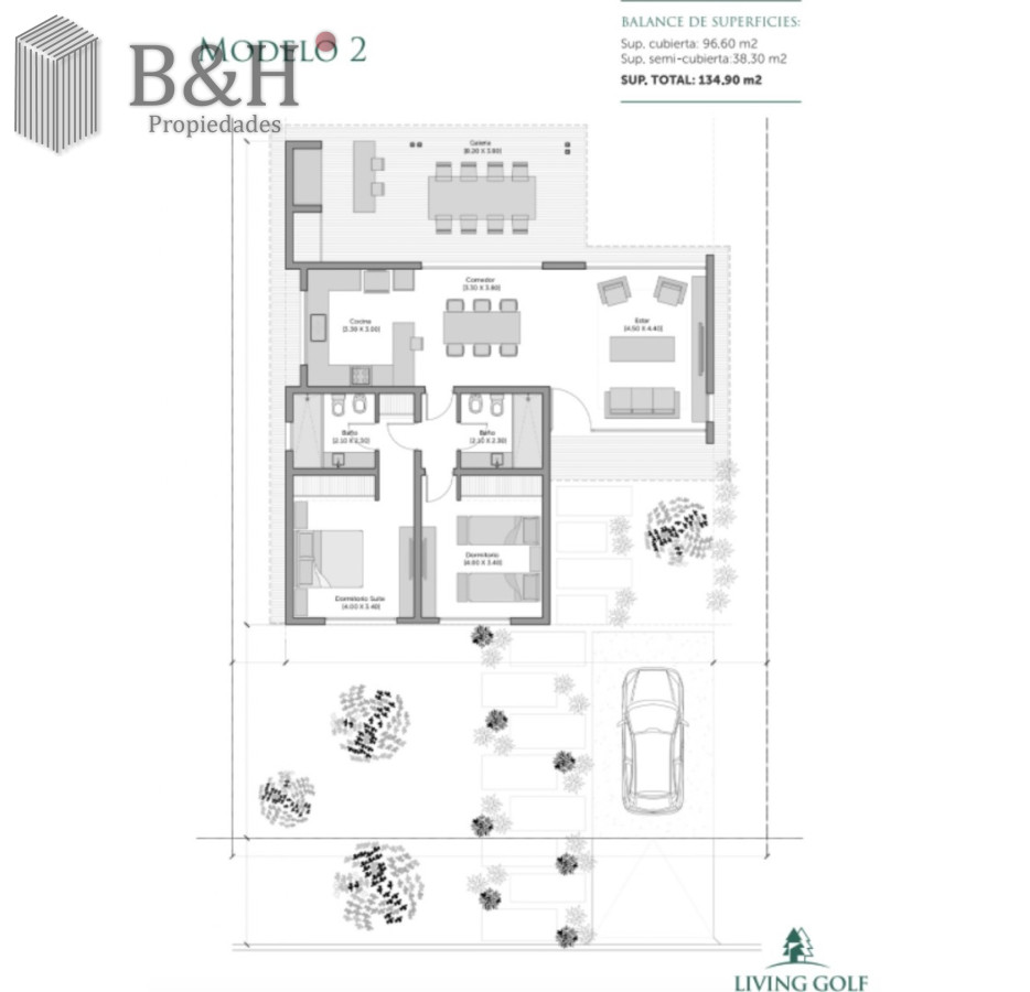 Casa ID.6858 - Casa en venta de 2 dormitorios, Punta Ballena