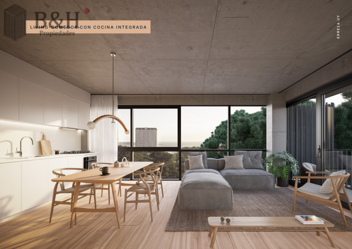 Apartamento ID.6358 - Apartamento esquinero de 2 dormitorios y 2 baños en venta, Punta del Este