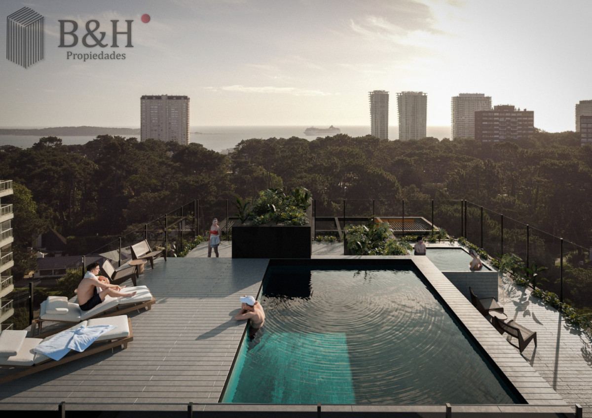 Apartamento ID.6358 - Apartamento esquinero de 2 dormitorios y 2 baños en venta, Punta del Este