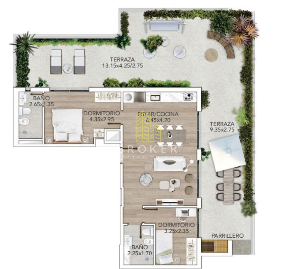 Apartamento ID.8422/Venta_Apartamento_A_Estrenar_2_dormitorios,_Punta_Carretas - Venta Apartamento A Estrenar 2 dormitorios, Punta Carretas