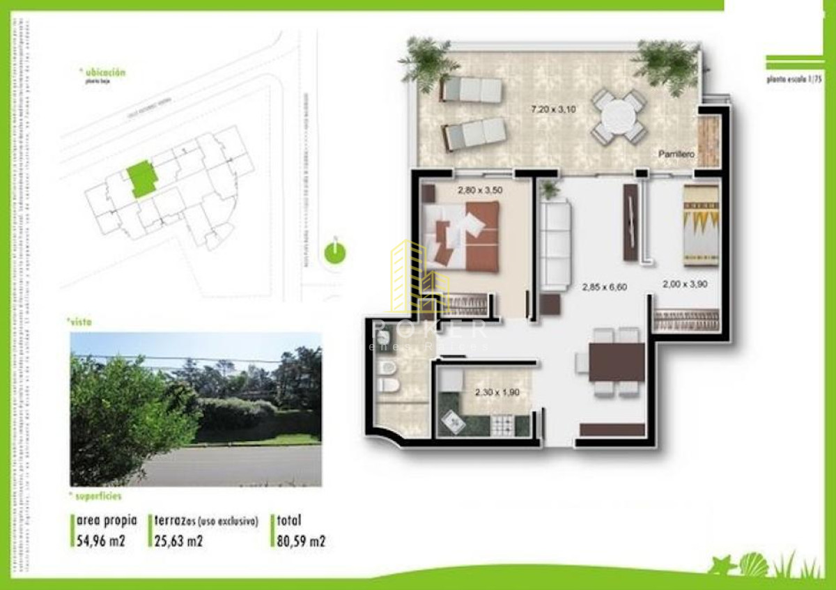 Apartamento ID.8835/Alquiler_Departamento_2_dormitorios_Punta_del_Este_en_temporada_en_edificio_con_amenities_en_Punta_del_Este - Alquiler Departamento 2 dormitorios Punta del Este en temporada en edificio con amenities en Punta del Este