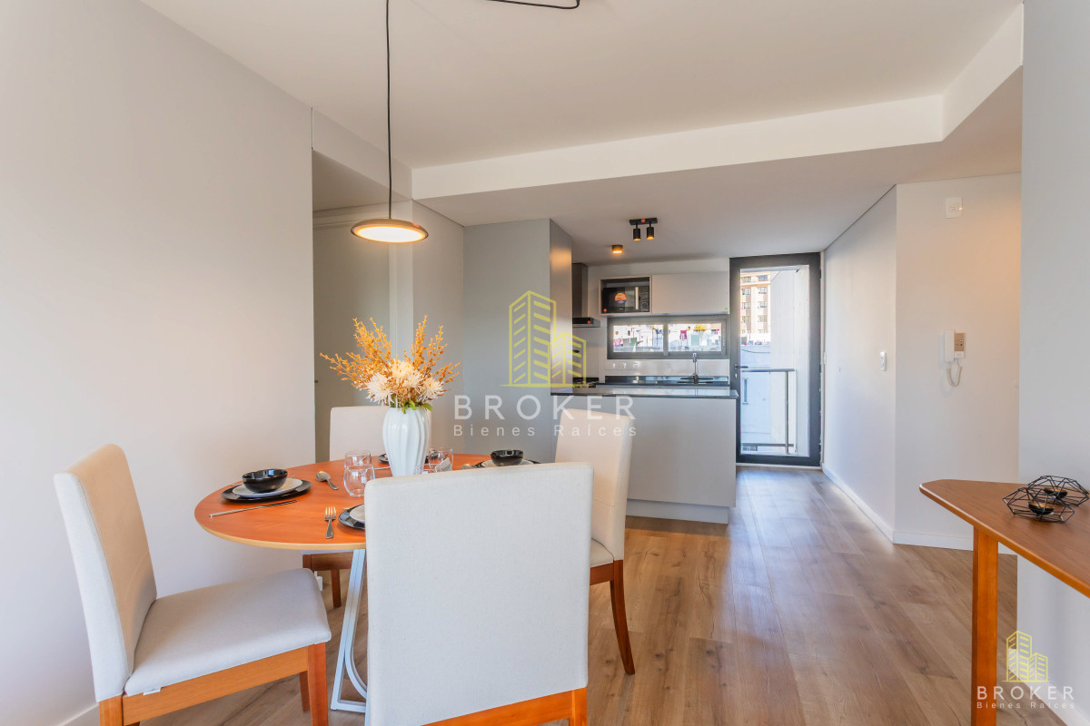 Apartamento ID.8628 - Venta apartamento NOSTRUM CENTRAL Centro 2 dormitorios 1 baño a estrenar