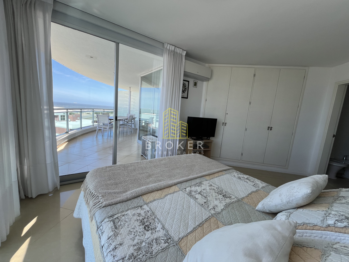 Apartamento ID.9373/Venta_Departamento_3_Dormitorios_Vista_al_Mar_Playa_Brava_Punta_del_Este_Con_Servicios_y_Garaje - Venta Departamento 3 Dormitorios Vista al Mar Playa Brava Punta del Este Con Servicios y Garaje