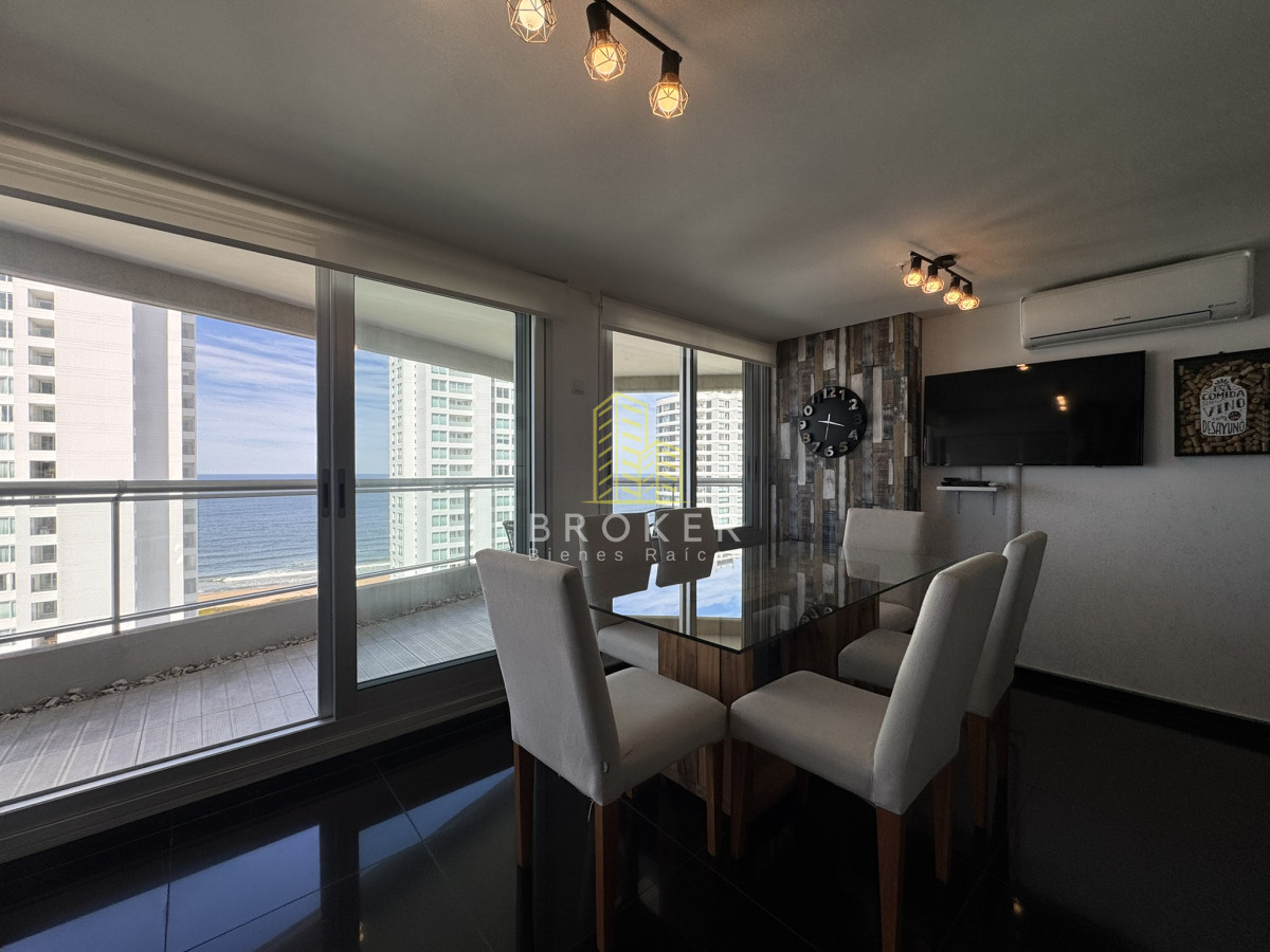 Apartamento ID.9227/VENTA_de_APARTAMENTO_EN_LOOK_BRAVA_3_DORMITORIOS_CON_VISTA_DIRECTA_AL_MAR_595.000USD - VENTA de APARTAMENTO EN LOOK BRAVA 3 DORMITORIOS CON VISTA DIRECTA AL MAR 595.000USD