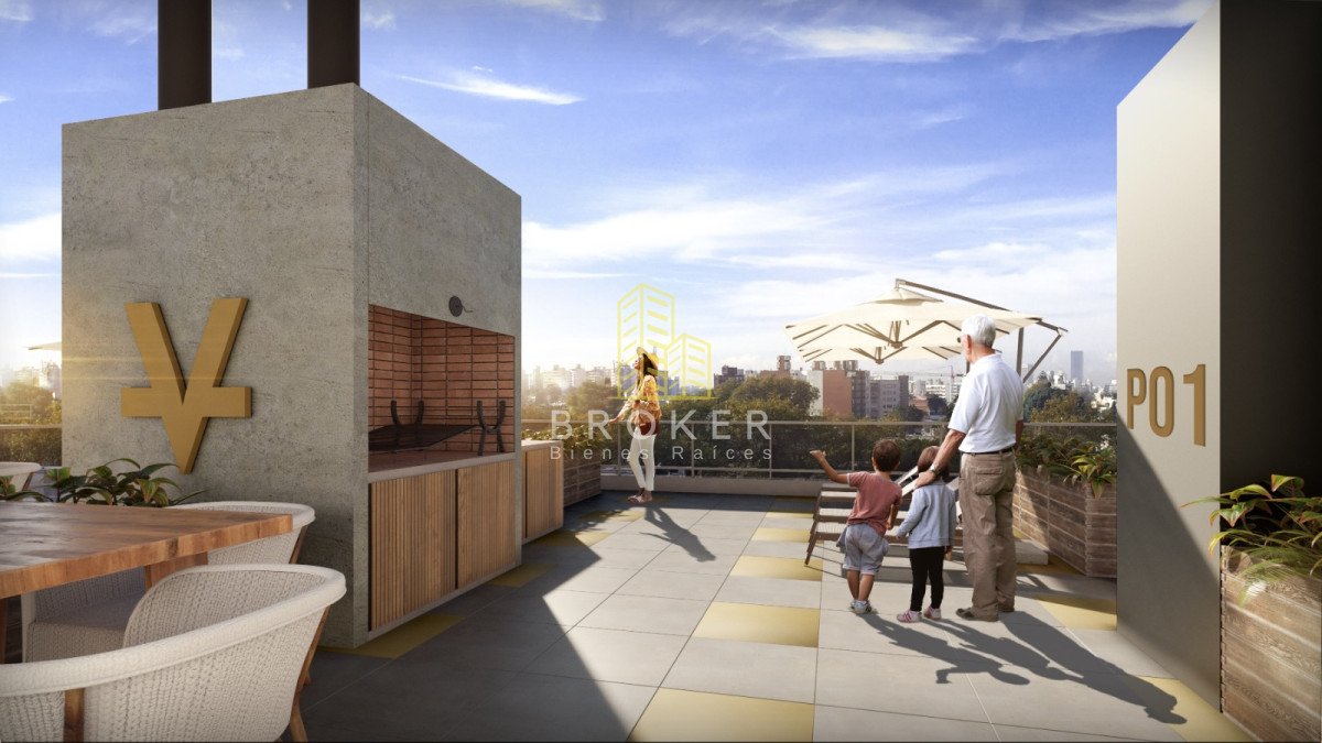 Apartamento ID.8621/ALQUILER_APARTAMENTO_1_DORMITORIO_CON_PATIO_-_OPCIÓN_GARAGE_TRES_CRUCES_ - ALQUILER APARTAMENTO 1 DORMITORIO CON PATIO - OPCIÓN GARAGE TRES CRUCES 