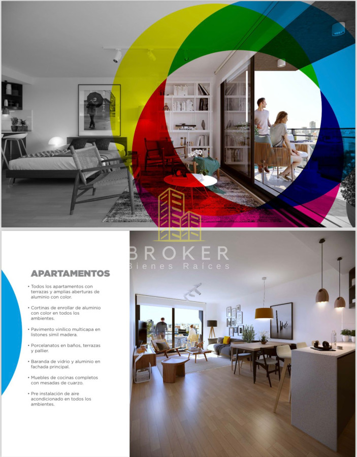 Apartamento ID.1592/Apartamento_1_dormitorio_en_Cordon - Apartamento 1 dormitorio en Cordon
