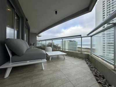 DEPARTAMENTO EN LOOK BRAVA 3 DORMITORIOS CON VISTA DIRECTA AL MAR 539.000USD