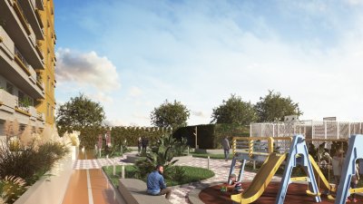 ALQUILER APARTAMENTO 1 DORMITORIO CON BALCÓN Y GARAGE TRES CRUCES 