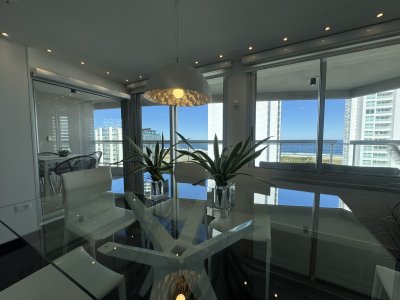 DEPARTAMENTO EN LOOK BRAVA 3 DORMITORIOS CON VISTA DIRECTA AL MAR 539.000USD