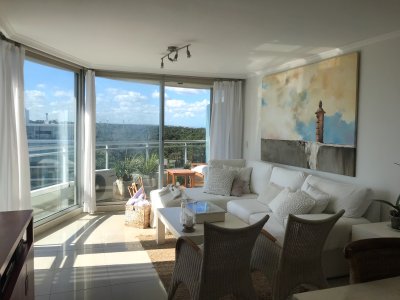 Alquiler de temporada espectacular departamento en Edificio Ocean Drive