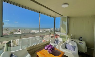 Venta apartamento punta del este peninsula 3 dormitorios vista al mar