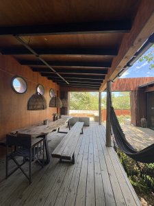 Alquiler invernal y temporal de hermosa casa en Manantiales 3 dormitorios