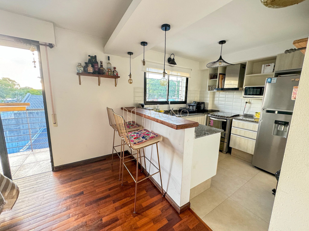 Apartamento ID.622 - Apartamento Malvin 2 dorm, parrillero y garage