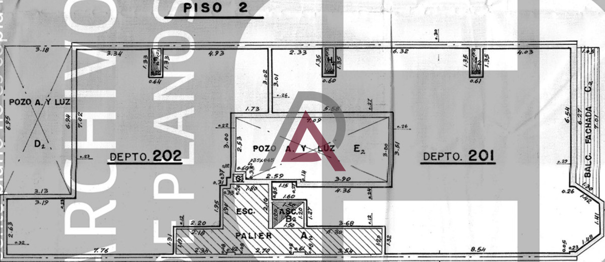 Apartamento ID.254 - VENTA APARTAMENTO 4 Dorm. + 2 Baños - POCITOS