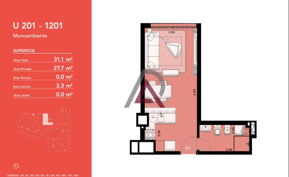 Apartamento ID.69 - VENTURA GO! - Última unidad 3 Dorm. - ENTREGA: Junio 2025