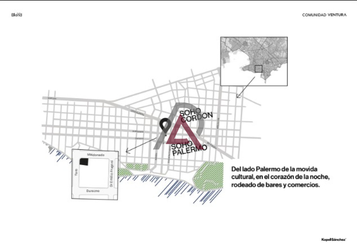 Apartamento ID.132 - BLEND SOHO - En Pozo - U 1301 - 2 Dormitorios - Cordón