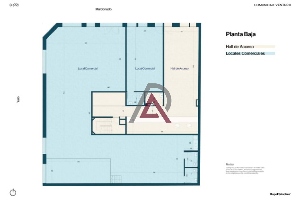 Apartamento ID.132 - BLEND SOHO - En Pozo - U 1301 - 2 Dormitorios - Cordón