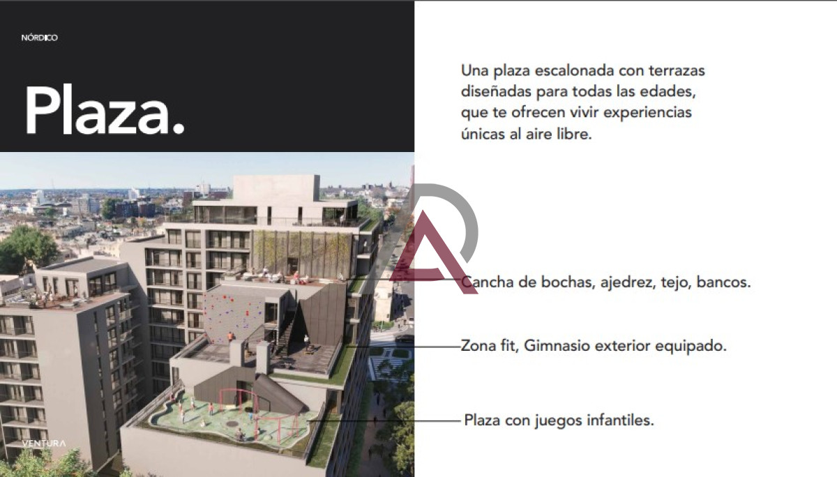 Apartamento ID.138 - APARTAMENTO 1 Dorm. - LA BLANQUEADA - en Construcción.