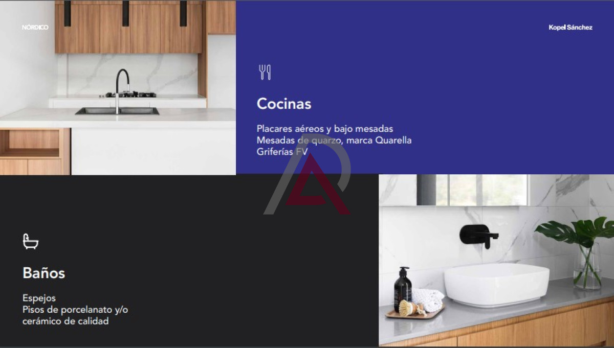 Apartamento ID.138 - APARTAMENTO 1 Dorm. - LA BLANQUEADA - en Construcción.