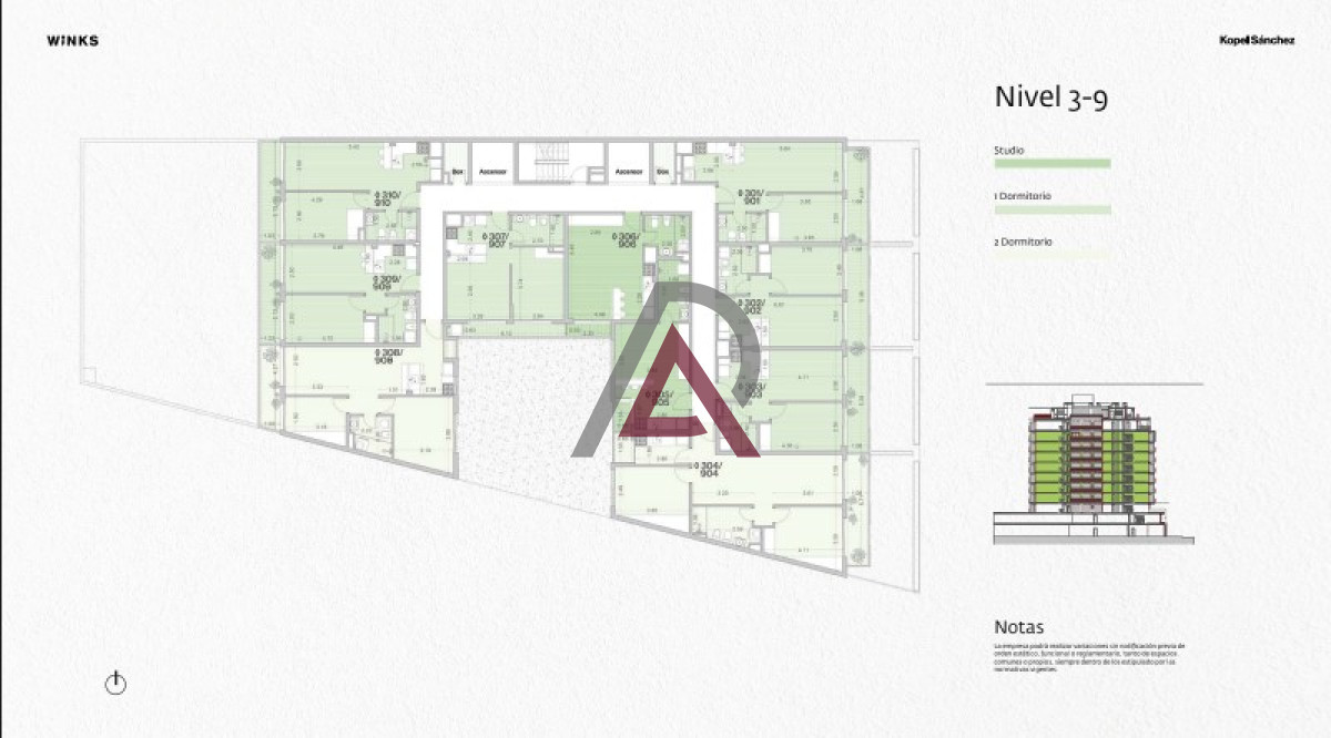 Apartamento ID.153 - Apartamentos 2 Dorm. ,en Palermo SOHO , en PROMO hasta 30.Nov.24