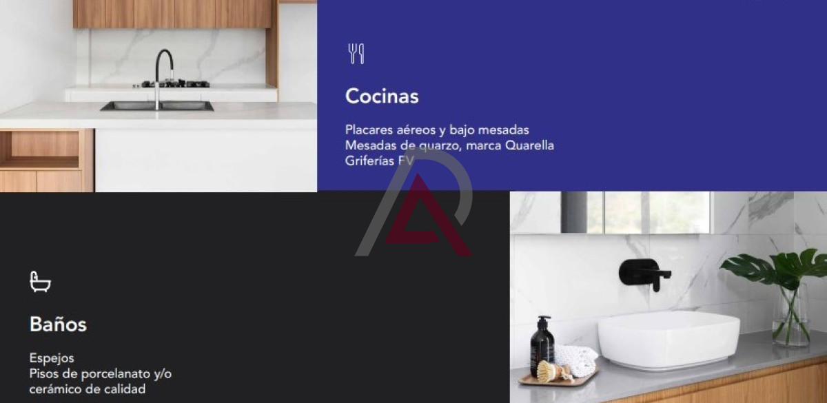 Apartamento ID.135 - APARTAMENTO 1 Dorm. - LA BLANQUEADA - en Construcción.