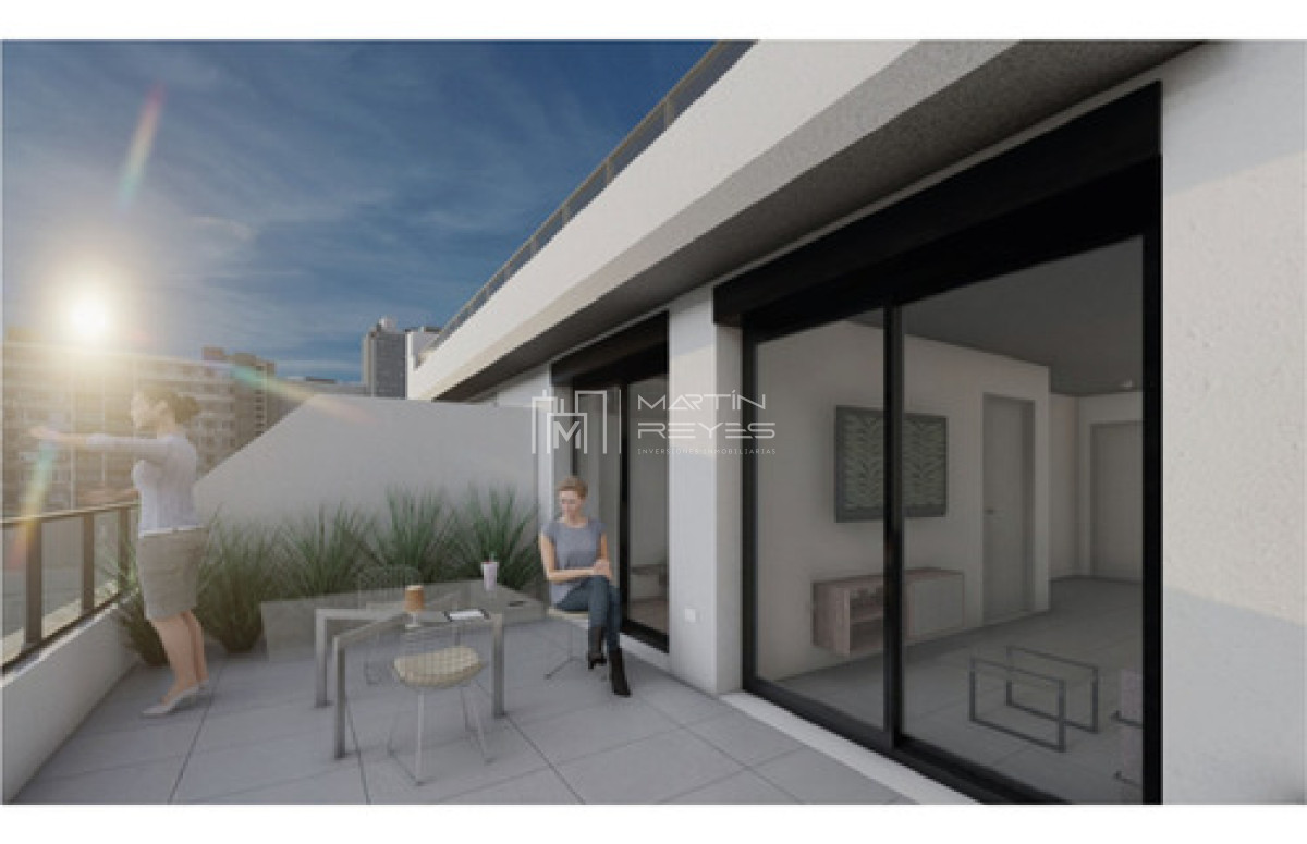 Apartamento ID.1181 - Venta Divino Apartamento De 1 Dormitorio Al Frente En Cordón. Piso 8! Piso Alto! Altos De Cordón.  cod 1181