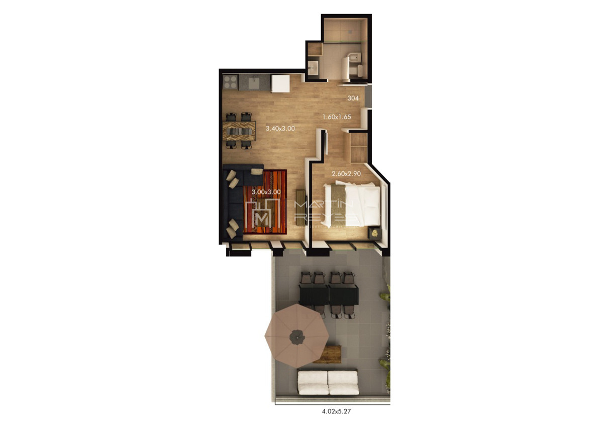 Apartamento ID.2 - Venta Apartamento 1 Dormitorio