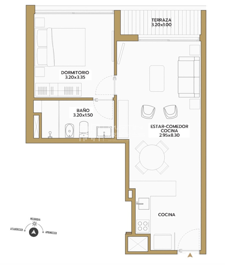 Apartamento ID.444 - Venta Apartamento 1 dormitorio Punta Carretas