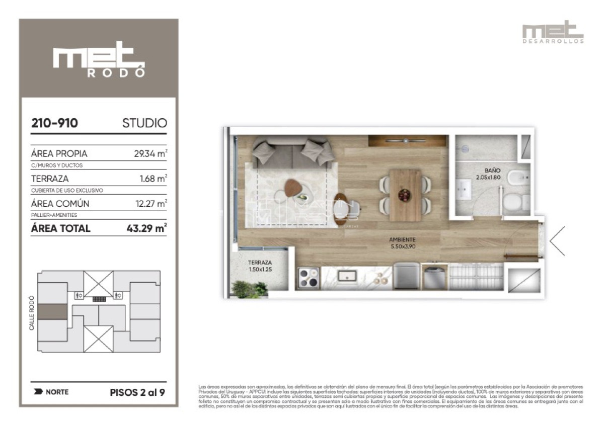 Apartamento ID.157 - Venta Apartamento Monoambiente