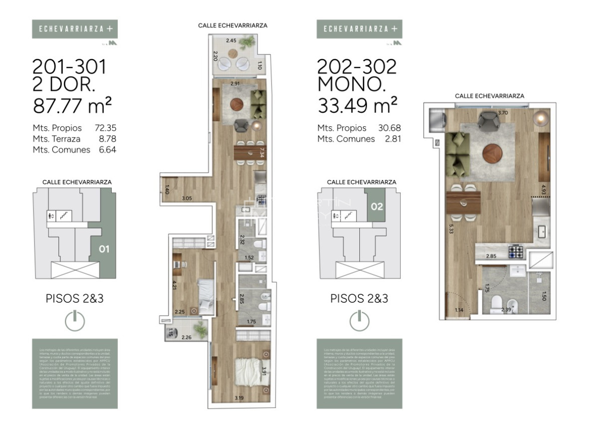 Apartamento ID.410 - Venta apartamento de 1 dormitorio en Buceo. (cod 410)