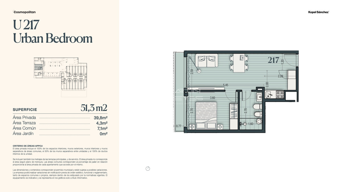 Apartamento ID.1495 - Venta Apartamento 1 dormitorio en Parque Rodó (cod 1495)