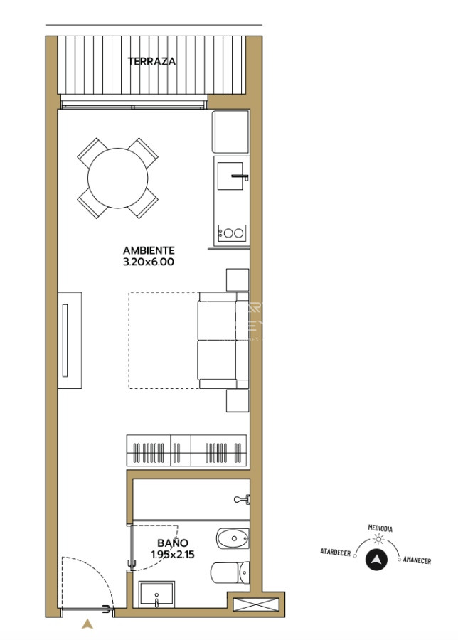 Apartamento ID.446 - Venta Monoambiente Punta Carretas 