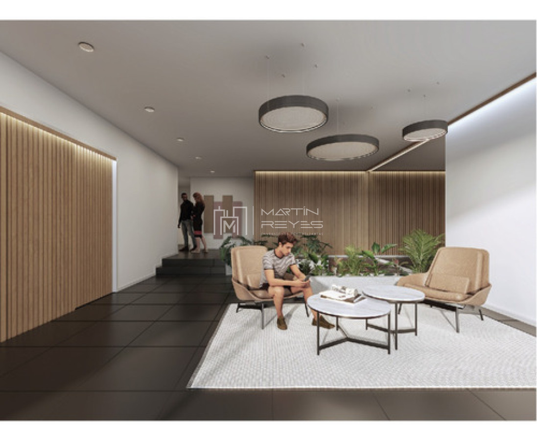 Apartamento ID.1177 - Venta Espectacular Apartamento De 1 Dormitorio Con Garaje En El Cordón!  cod 1177