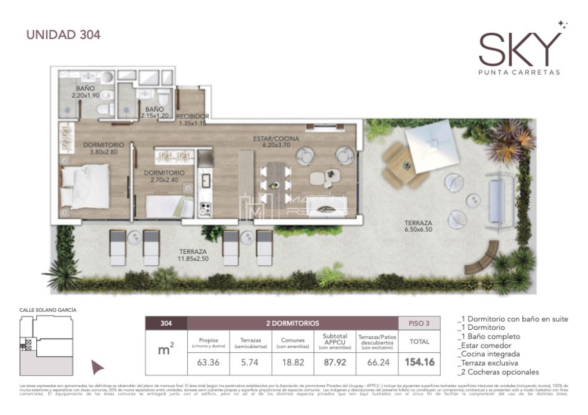 Apartamento ID.253 - Venta Apartamento 2 Dormitorios