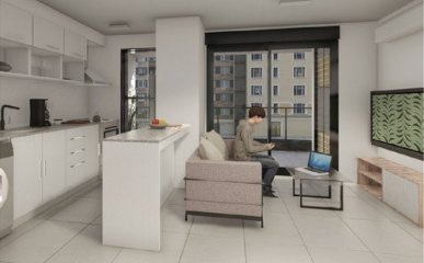 Venta Divino Apartamento De 1 Dormitorio Al Frente En Cordón. Piso 8! Piso Alto! Altos De Cordón.  cod 1181